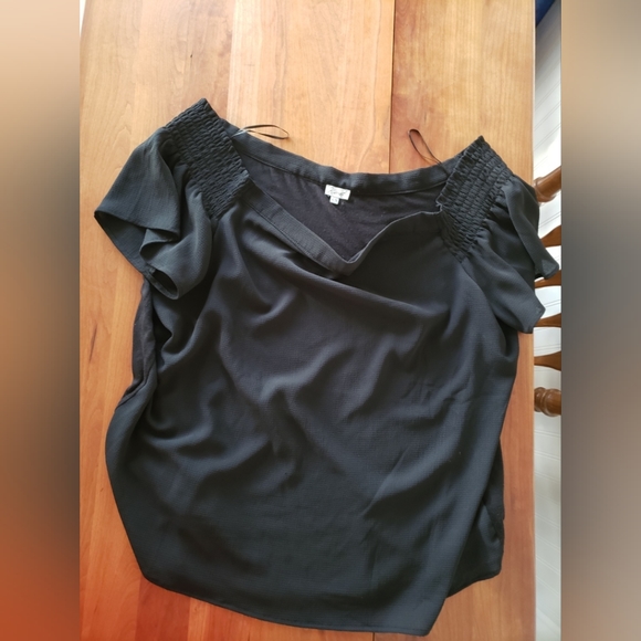 Kismet Black, off the shoulder, blouse size XL - Picture 2 of 10